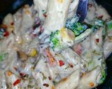 A picture of step 20 of White Sauce Pasta.