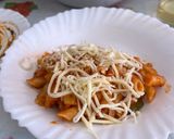 Foto del paso 4 de la receta: Macarrones con manzana y calabacín