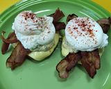 รูปขั้นตอนการทำที่ 5 ของ Breakfast Burger with Poached Egg