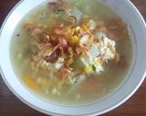 Foto langkah ke 4 dari resep Sop jagung campur sari.