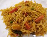 A picture of step 7 of Vermicelli upma.