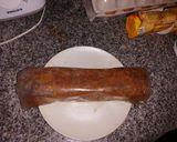Foto del paso 4 de la receta: Salchichón de chocolate en 3 PASOS!