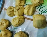 Foto langkah ke 3 dari resep Bakpao Labu Kuning (Isi Cokelat).
