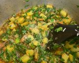A picture of step 6 of Aloo Methi.