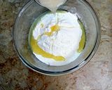 A picture of step 4 of Dough for pizza/bun.