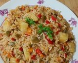 صورة لخطوة 3 من وصفة رز بالخضر
