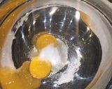 A picture of step 1 of Keto Pancakes.