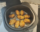 Foto del paso 11 de la receta: Huevos tontos de atún en freidora de aire