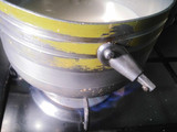 Homemade mozzarella cheese