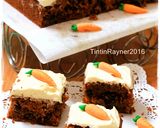 Foto langkah ke 11 dari resep Carrot Cake Palm Sugar enakkkkk with Creamcheese Frosting Kocok all in one.