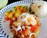 Foto del paso 5 de la receta: Patacon con hogao y camarones