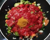 Foto del paso 2 de la receta: Curry de judías blancas con verduras y tomate