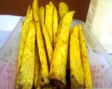 A picture of step 6 of Crispy Golden Fried Yam.