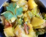 लौकी आलू की सब्जी (Lauki aloo ki sabzi recipe in hindi) रेसिपी चरण 4 फोटो