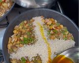 Foto del passaggio 8 della ricetta #660 Paella mista valenciana 🥘🦐🫑🍗🍖🥘