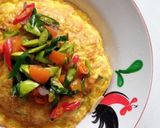 Foto langkah ke 3 dari resep Telur dadar Saus pete.