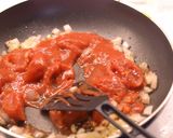 Ricottás, spenótos, paradicsomos penne recept fázis 1 fotója