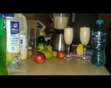 A picture of step 1 of Fruit Smoothies.