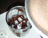 A picture of step 1 of Chocolate milkshake.