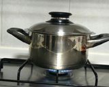 A picture of step 4 of Mince pork porridge.