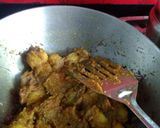 A picture of step 2 of Egg curry with baby potatoes & green peas #Cookpad.