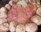 Foto del paso 4 de la receta: Albóndigas con avena y puré de papas