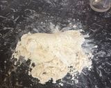 A picture of step 1 of Baguettes, dry yeast version.