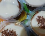 Foto langkah ke 4 dari resep Pudding Nyoklat.
