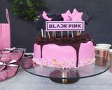 Foto del paso 9 de la receta: Torta con fondant de BLACKPINK
