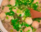 Hình bước làm 5 của món Mì tươi tự làm ăn với canh bò viên