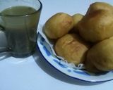 Foto langkah ke 4 dari resep Untuk-untuk (roti goreng) isi kacang ijo.