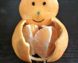 عکس مرحله 2 از دستور دیزایین میوه پرتقال🐻🍊