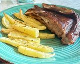 Φωτογραφία βήματος 9 της συνταγής Spare ribs με bbq sauce και μέλι