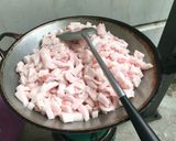 รูปขั้นตอนการทำที่ 2 ของ กากหมูเจียว