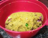 A picture of step 3 of Leftover palak paneer kofta cutlets.