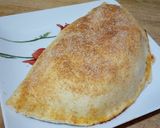 Une image de l'étape 10 de La calzone poulet merguez.