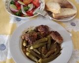 Φωτογραφία βήματος 5 της συνταγής Μπάμιες με μοσχαρίσιο κρέας στο φούρνο