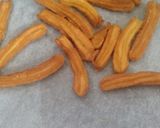 Foto langkah ke 9 dari resep Churros - 2 Topping Favorit.