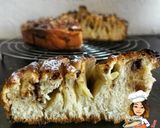 Une image de l'étape 12 de Brioche aux pommes et pépites de chocolat.