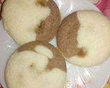 A picture of step 1 of Chocolate Idli with Coconut -palm jaggery filling.