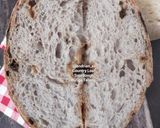 Foto langkah ke 7 dari resep Country Loaf Sourdough Bunga Telang.
