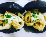 Foto del paso 4 de la receta: Pan bao con tinta de calamar