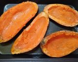 Csirkemellel töltött édesburgonya recept fázis 3 fotója