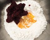 Céklás házi tészta recept fázis 1 fotója