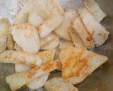 A picture of step 2 of Crispy Yam.