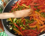 A picture of step 4 of Stir fry vegetables.