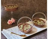 Foto langkah ke 9 dari resep Matcha Cheese Chocolate Pudding.
