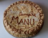 Foto del paso 4 de la receta: Torta de bizcocho y cobertura glaseado de queso crema