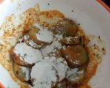 A picture of step 2 of Sweet patato tawa fry.