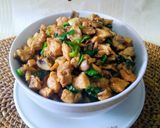 Foto langkah ke 10 dari resep Isian Ayam Jamur untuk Bacang.